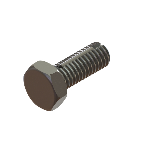 R-793 Screw #10-32X1/2 Hex Cap Nylon Insert SS